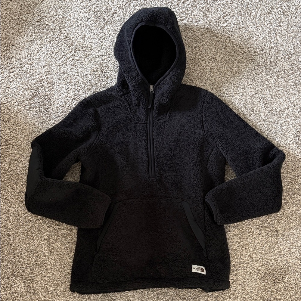 The North Face Women’s Black Hooded Pullover Jacket
